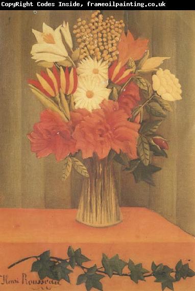 Henri Rousseau Bouquet of Flowers